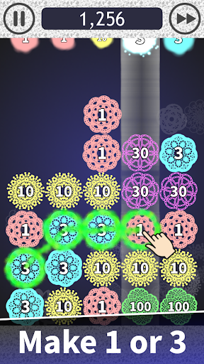 Android application 1or3 Addictive Puzzle Game screenshort