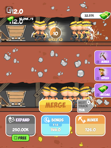 Miner Clickers Gold and Gem