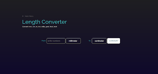 Unit Converter Calculator
