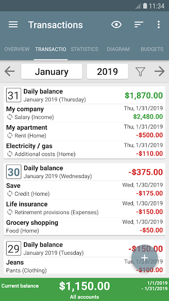 My Budget Book 9.3 APK + Mod (Full) for Android