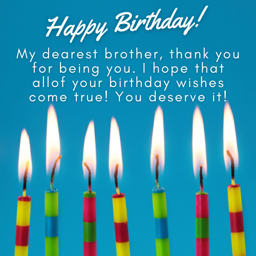 Birthday Wishes For Brother Screen 3