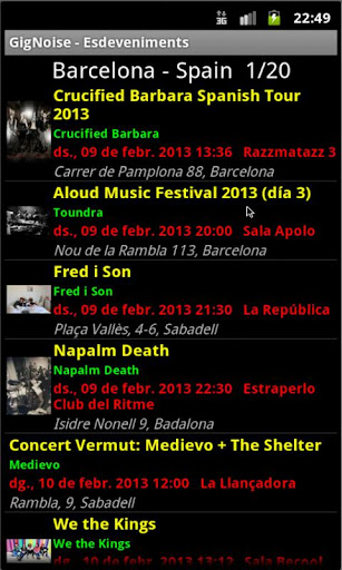 GigNoise Screen 3