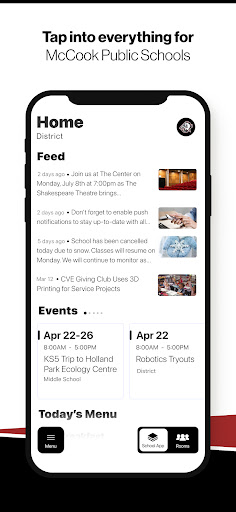 Android application McCook Public Schools, NE screenshort