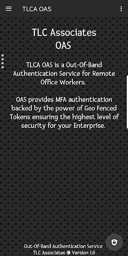 TLCA OAS Screen 3