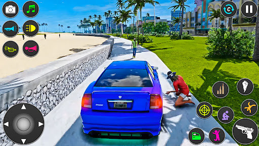 Open World City Mafia Car Game screenshot 13