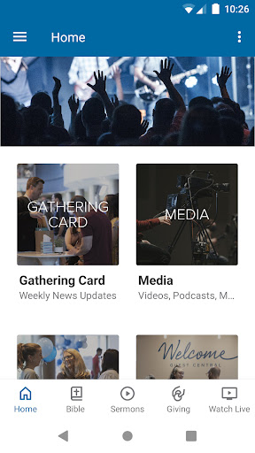Android application Bay Area Community Church screenshort