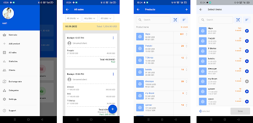 Android application KASIR MINIPOS NINI screenshort