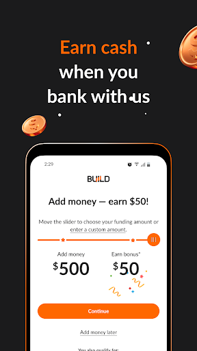 Build - Mobile Banking Screen 2