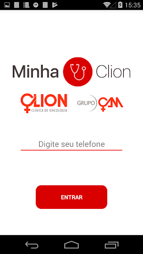 Android application Minha Clion screenshort