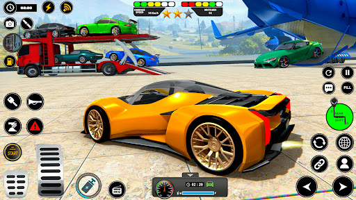 Vehicle Transporter Trailer Truck Game_20