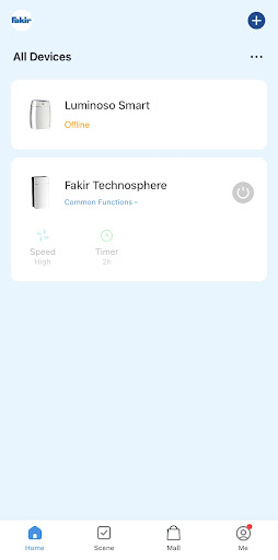 Fakir Home Screen 2