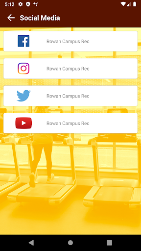 Rowan Campus Recreation Screen 2