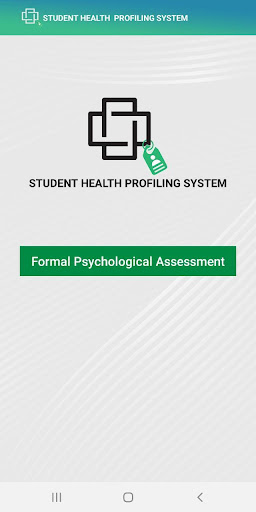 Android application Student Health Profiling Syste screenshort