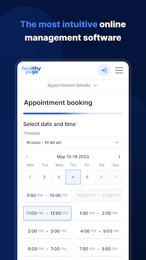 Android application Trafft Appointment Scheduling screenshort