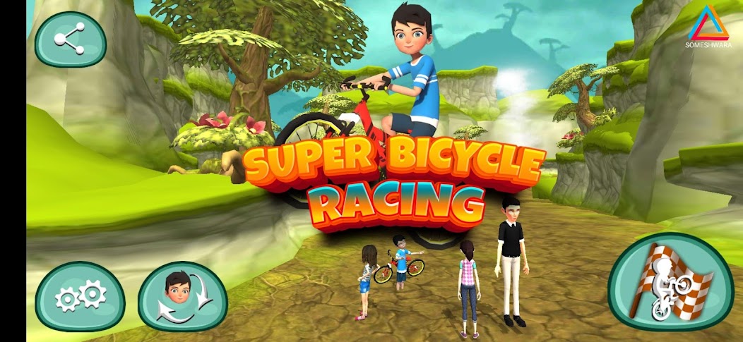Super Bicycle Racing banner