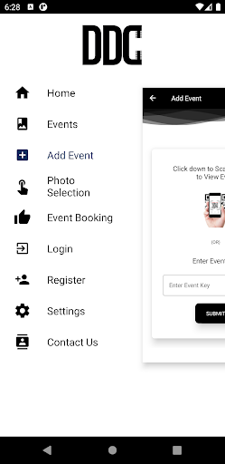DDC - View & Share Photo Album Screen 2