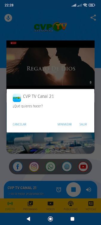 CVP Tv Canal 21 Otuzco - 1.0.7 - (Android)