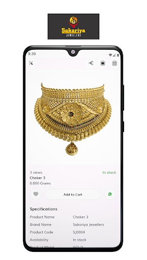 Sakariya Jewellers Screen 3