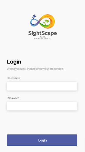 SightScape: Attraction Passes Screen 2