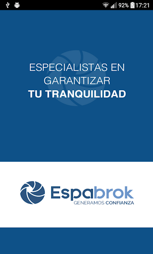 Android application Espabrok Seguros Profesionales screenshort