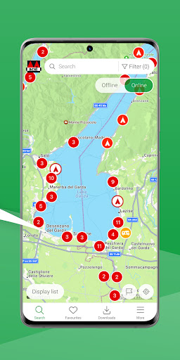 ACSI Campsites Europe Screen 2