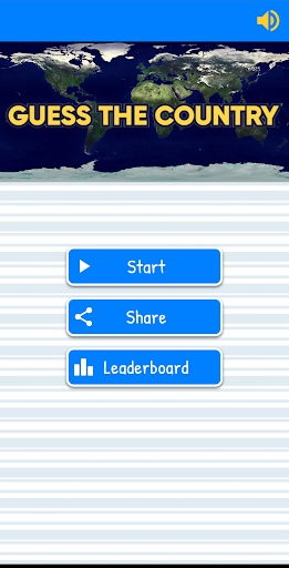 Android application Guess The Country 2024 screenshort