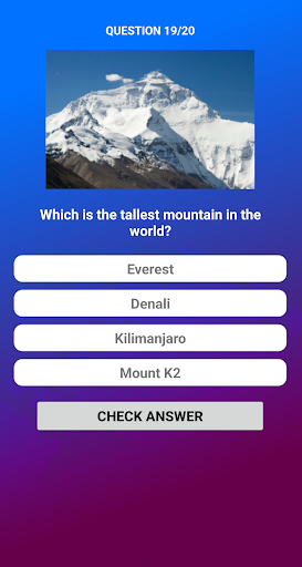 Fun Quiz Screen 2