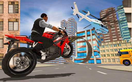 Superhero Stunt Bike Simulator Screen 3