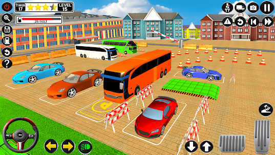 Bus Driving Parking Simulator