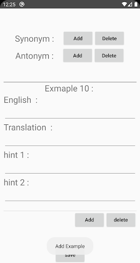 My English Notes Screen 3