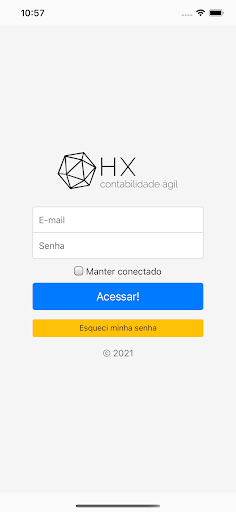 Android application HX Contabilidade Ágil screenshort