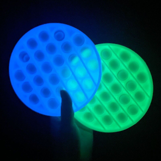 Glow In The Dark Pop It Toys logo