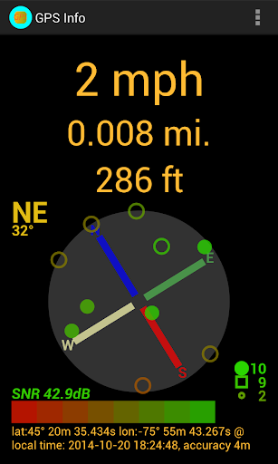GPS Info Screenshot 4 - AppWisp.com