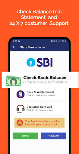 Bank Balance : Account Balanc Screen 2