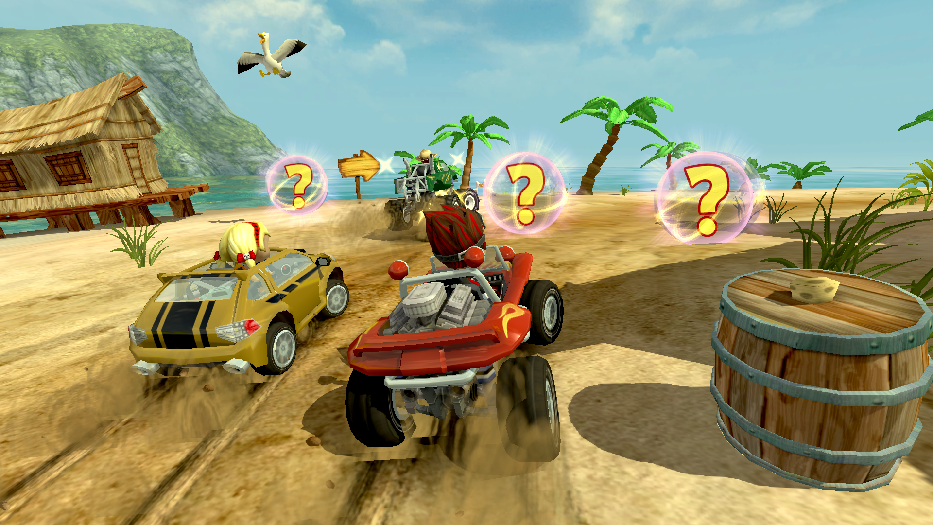 تحميل لعبة Beach Buggy Racing مهكرة للاندرويد