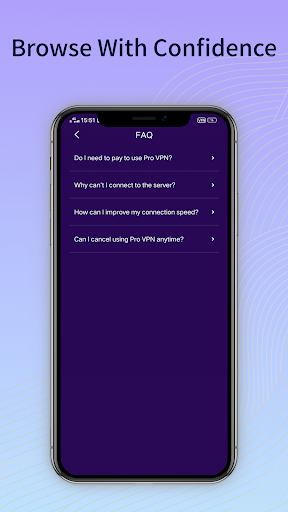Pro VPN-Secure Proxy Screen 3