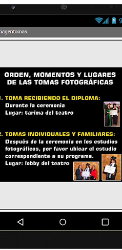 Fotos de Grado Screen 2