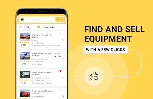 Android application SpecGo: Transport search screenshort