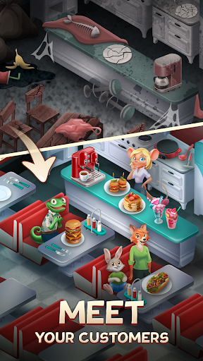 Merge Inn - Cafe Merge Game - Puzzle - games