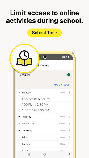 Screenshot of Norton Family Parental Control