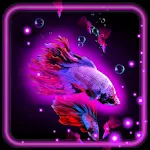 Cover Image of Скачать Neon Fishes HD  APK