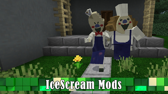 Ice Scream mod Game MCPE
