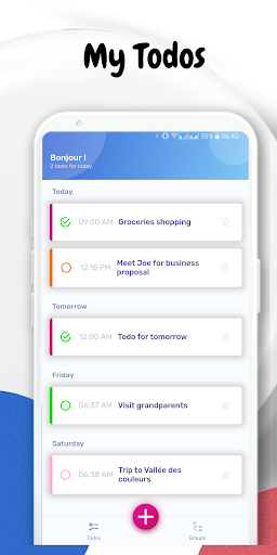 Android application My Todos screenshort