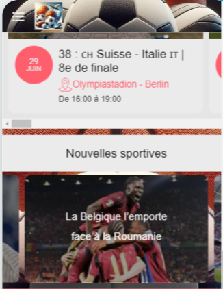 MultiSPORTS Screen 3