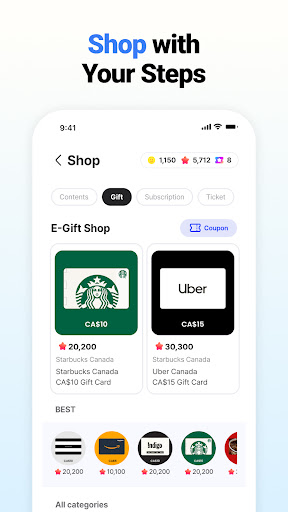 Actively: Step Tracker, Reward screenshot 7