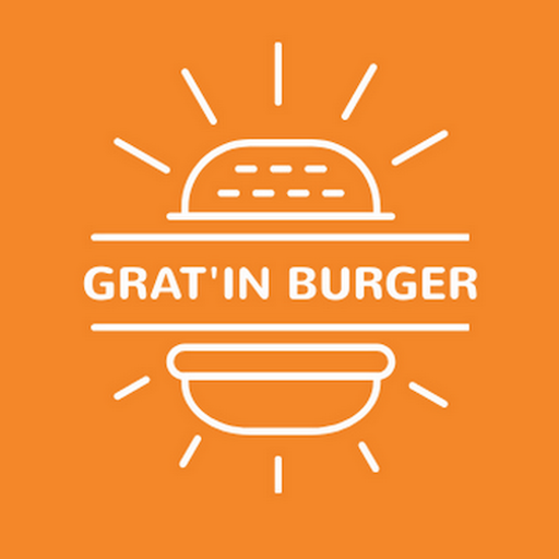 Gratin burger logo