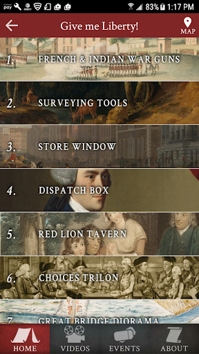 Yorktown Museum Gallery Tours Screen 2