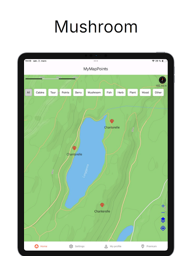 MyMapPoints Save Coordinates