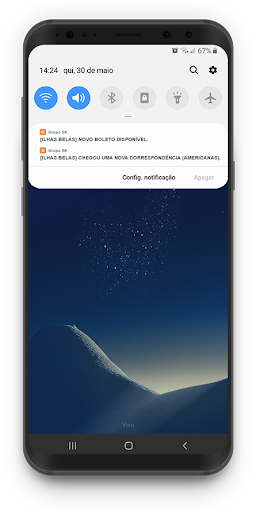 Android application Grupo SK screenshort
