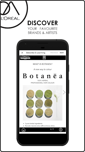 Android application L’Oréal Access screenshort